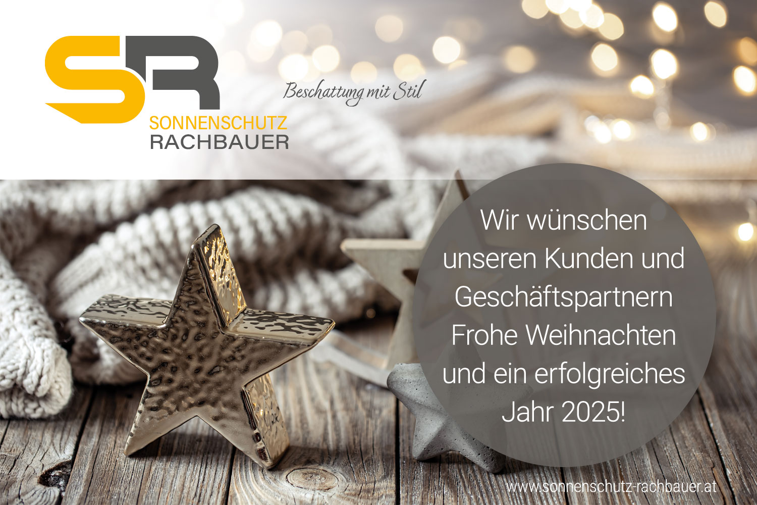 Wir wünschen unseren Kunden und Geschäftspartnern Frohe Weihnachten und ein erfolgreiches Jahr 2025!